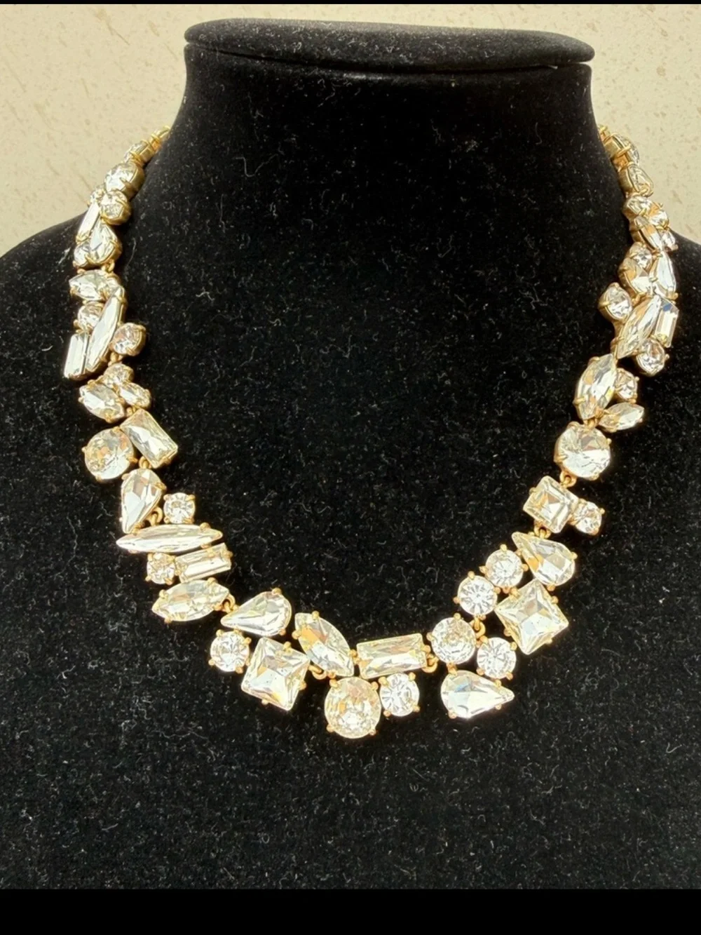 JCREW NECKLACE CRYSTAL STATEMENT COLLAR, ANNA WINTOUR